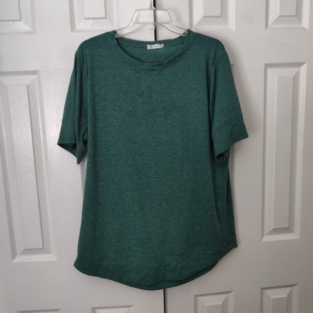 Soft green tunic tee